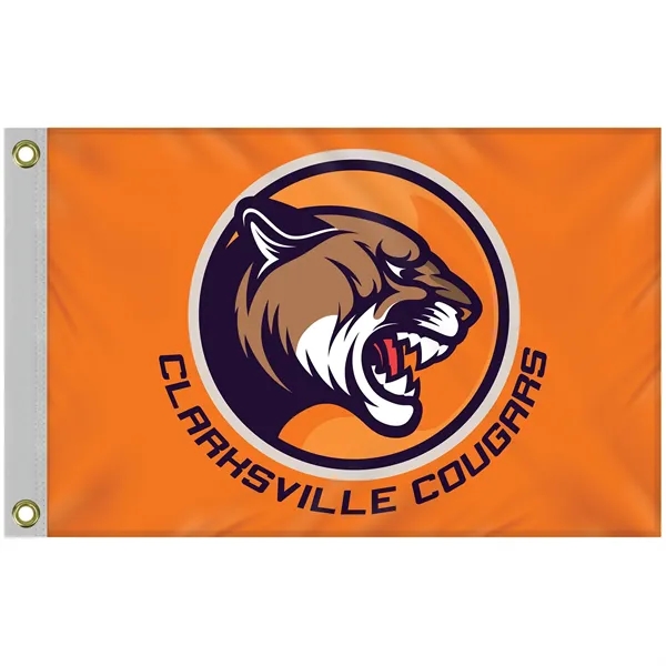 All in one kit with 2' x 3' polyester flag with... from ASI 80228 Quinn