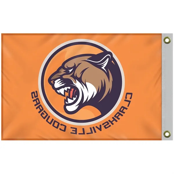 All in one kit with 2' x 3' polyester flag with... from ASI 80228 Quinn