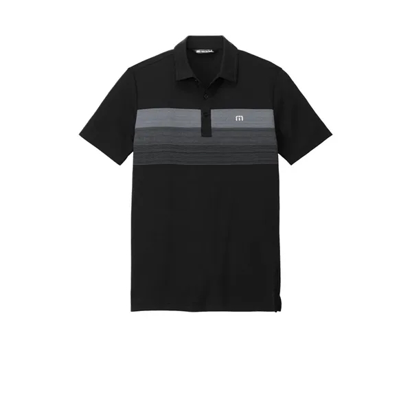 Travis Mathew® Coastal Chest Stripe Polo... from ASI 57371 Eyevertising