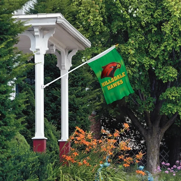 All in one kit with 2' x 3' polyester flag with... from ASI 80228 Quinn