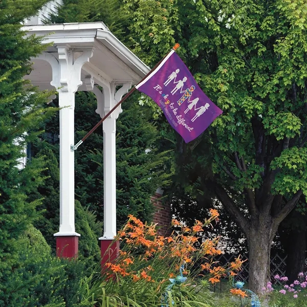 All in one kit with 2' x 3' polyester flag with... from ASI 80228 Quinn