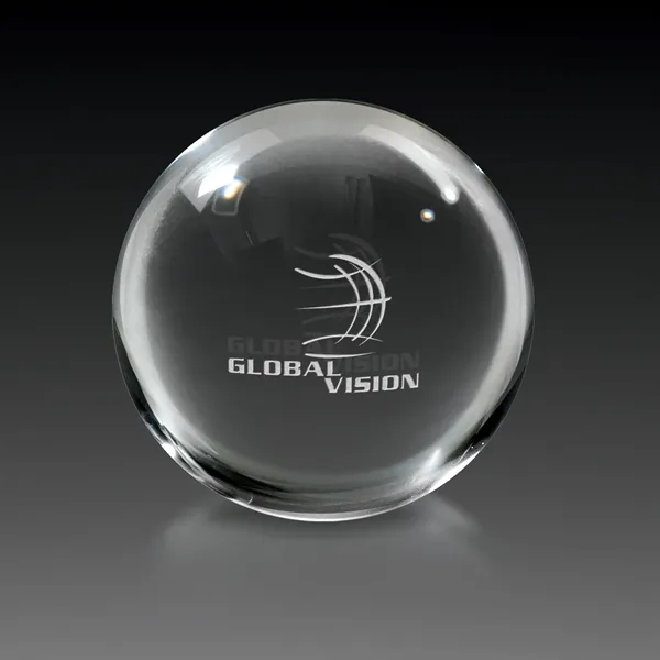 This optical crystal ball predicts and motivates future accomplishments by rewarding... from ASI 93986 Visions/Awardcraft