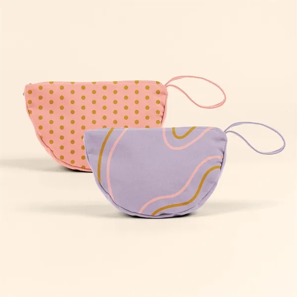 8.5" x 5.5" x 3.5" wedge-shaped natural, colored or denim canvas... from ASI 74710 Numo