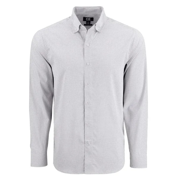 Cutter & Buck Skyline Eco Gingham Mens Big & Tall Long... from ASI 47965 Cutter & Buck