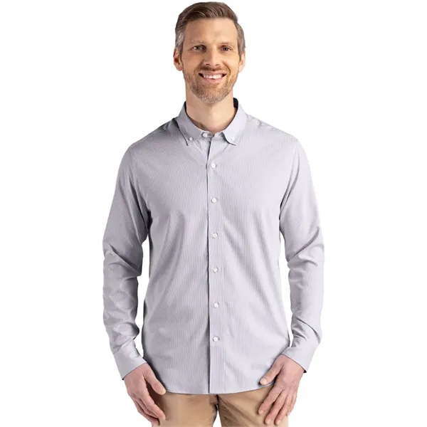 Cutter & Buck Skyline Eco Pinstripe Mens Big & Tall Long... from ASI 47965 Cutter & Buck