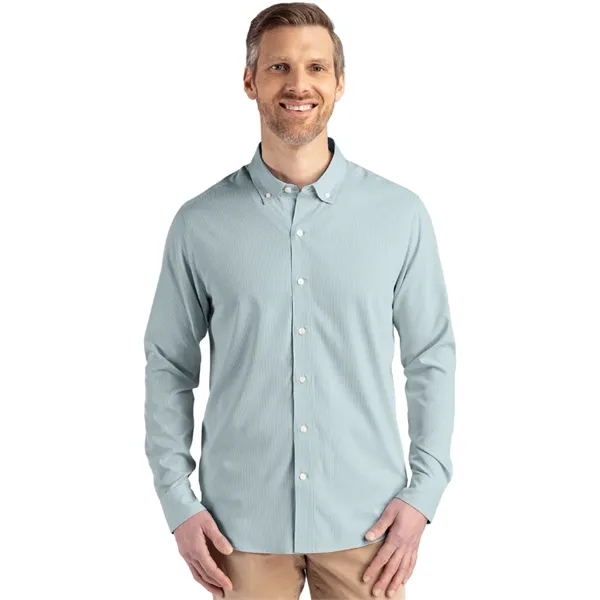 Cutter & Buck Skyline Eco Pinstripe Mens Big & Tall Long... from ASI 47965 Cutter & Buck