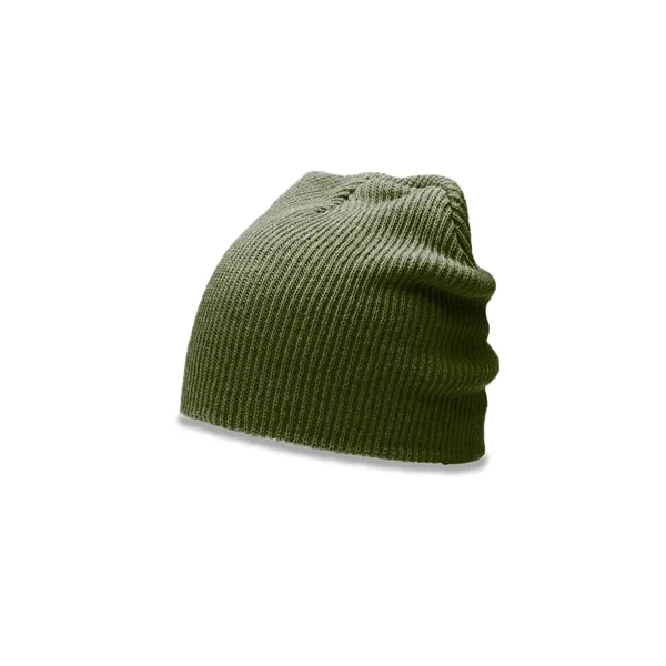 Soft acrylic beanie with ribbed knit, slouch fit, and wool-like warmth.... from ASI 72657 Active Life Promo / Active Life
