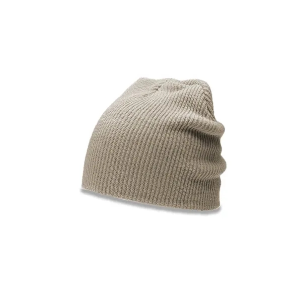 Soft acrylic beanie with ribbed knit, slouch fit, and wool-like warmth.... from ASI 72657 Active Life Promo / Active Life