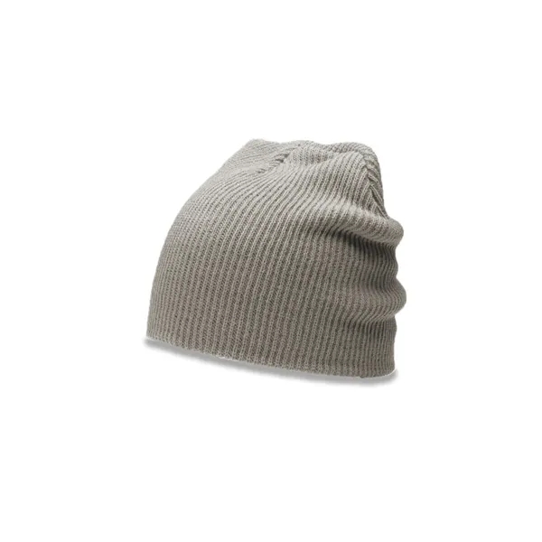 Soft acrylic beanie with ribbed knit, slouch fit, and wool-like warmth.... from ASI 72657 Active Life Promo / Active Life