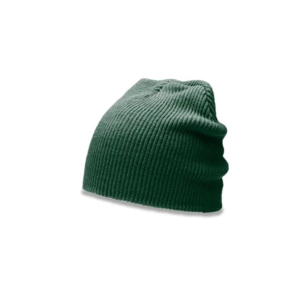 Soft acrylic beanie with ribbed knit, slouch fit, and wool-like warmth.... from ASI 72657 Active Life Promo / Active Life