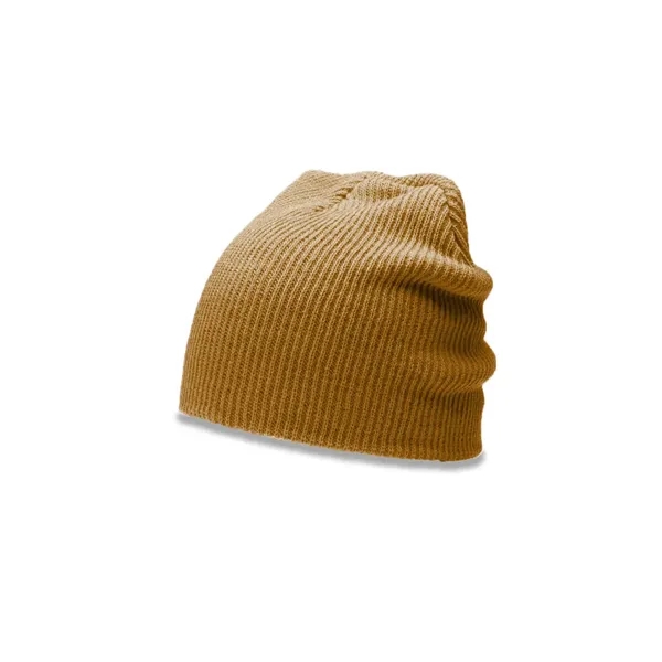 Soft acrylic beanie with ribbed knit, slouch fit, and wool-like warmth.... from ASI 72657 Active Life Promo / Active Life