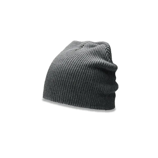 Soft acrylic beanie with ribbed knit, slouch fit, and wool-like warmth.... from ASI 72657 Active Life Promo / Active Life