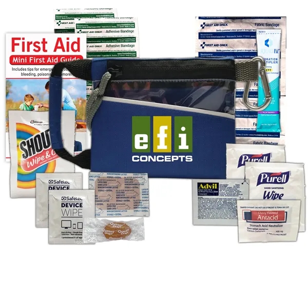 Red-eye kit with a hydration drink mix, device wipes, bandages, Advil,... from ASI 84514 Safety Made