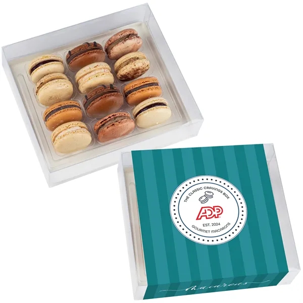This set of 12 macarons is ideal for sharing, making every... from ASI 71685 Midnite Snax®