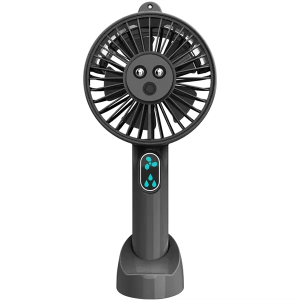 Rechargeable handheld fan with mist spray function.... from ASI 39552 BEL Promo