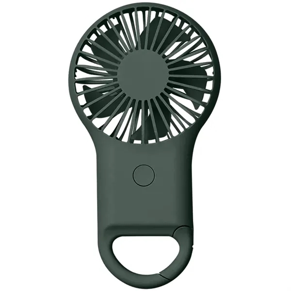 Hand-held portable mini fan with mountaineering buckle.... from ASI 39552 BEL Promo