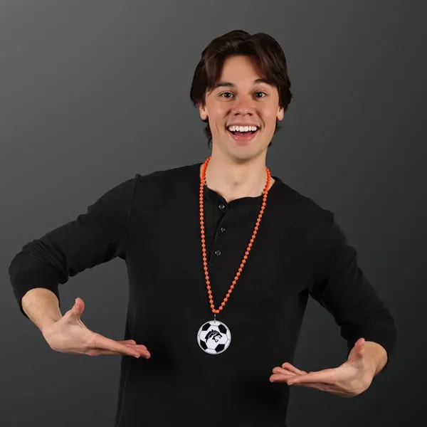 Imprinted non-light up soccer ball medallion, 5 day production.... from ASI 34194 ALightPromos / Alight Promotional Products