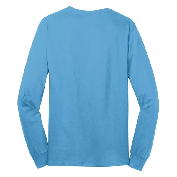 Long sleeve 5.4 oz. cotton T-shirt with tag-free label and double-needle... from ASI 39552 BEL Promo