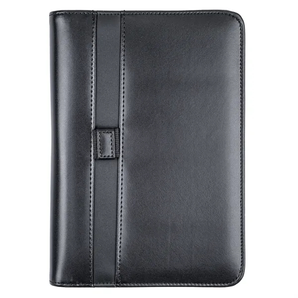 Professional junior padfolio made of simulated leather with organizer for cards.... from ASI 46755 Cosmo Promos