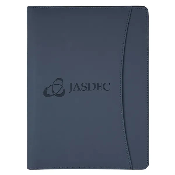 Protege Administrative Padfolio. Thermal reactive leatherette for dark-toned deboss.... from ASI 46755 Cosmo Promos