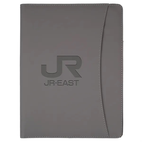 Protege Administrative Padfolio. Thermal reactive leatherette for dark-toned deboss.... from ASI 46755 Cosmo Promos