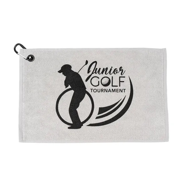 The perfect golf towel for Junior golfers or even seasoned golfers... from ASI 68507 The Magnet Group