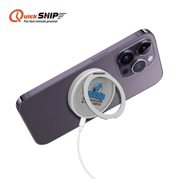 Experience ultra-portable, fast wireless charging with the Dallas Magnetic Wireless Charger.... from ASI 90154 Sunjoy Group Inc