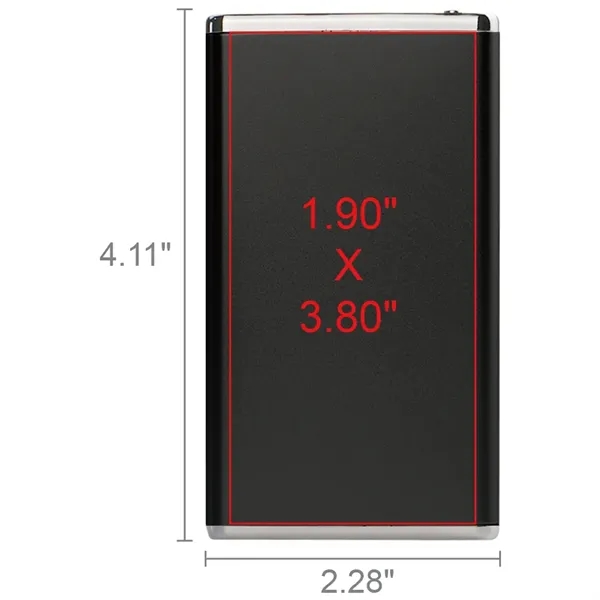 3000mAh Power Bank is made with a high-quality aluminum casing that... from ASI 90154 Sunjoy Group Inc