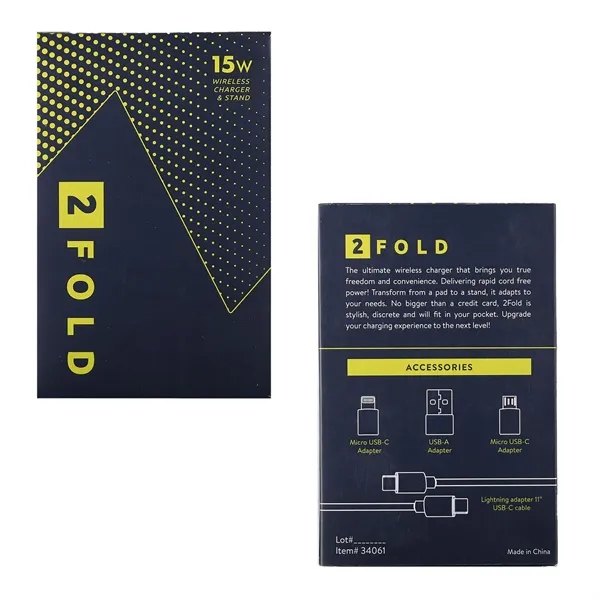 A 15W charger with an integrated kickstand that has multiple charging... from ASI 61966 HPG / OrigAudio HPG Gold