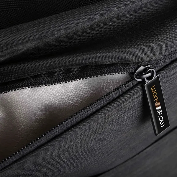 Spacious carry-all with a 16" laptop sleeve, multiple pockets, removable strap,... from ASI 61966 HPG / OrigAudio