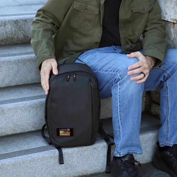 Compact and sleek, this small backpack fits a 13" laptop and... from ASI 61966 HPG / OrigAudio