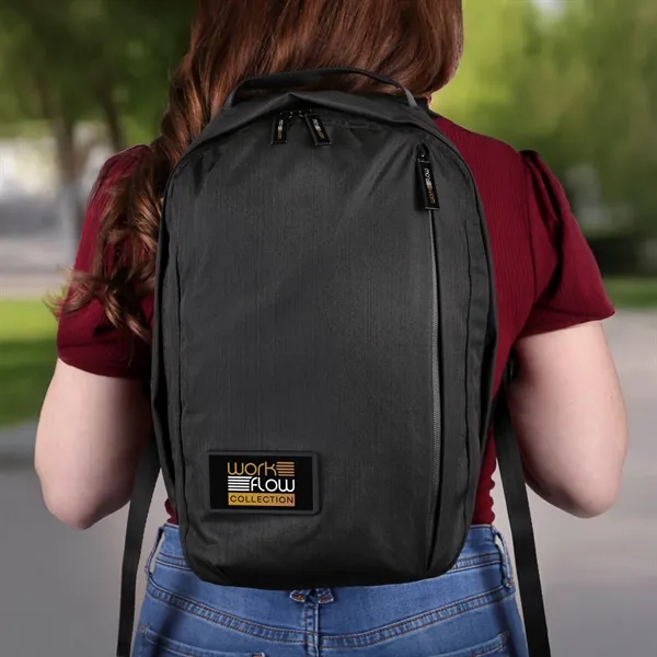 Compact and sleek, this small backpack fits a 13" laptop and... from ASI 61966 HPG / OrigAudio