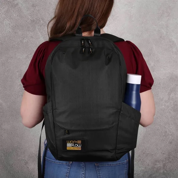 Sleek, tech-inspired large backpack with 16" laptop sleeve, multiple compartments, and... from ASI 61966 HPG / OrigAudio