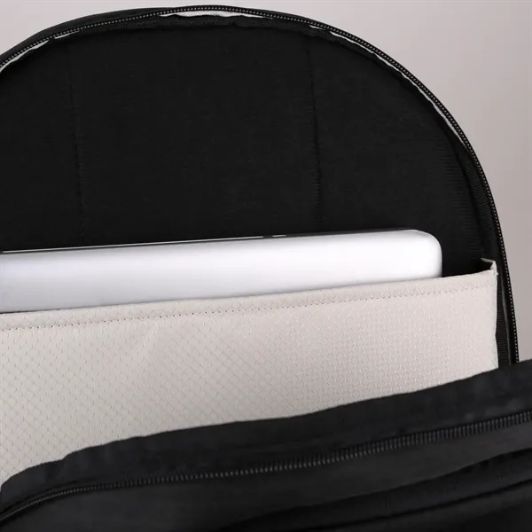 Sleek, tech-inspired large backpack with 16" laptop sleeve, multiple compartments, and... from ASI 61966 HPG / OrigAudio