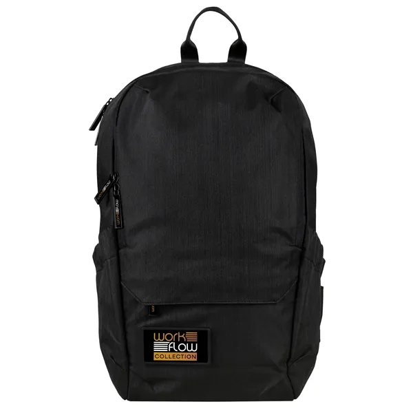 Sleek, tech-inspired large backpack with 16" laptop sleeve, multiple compartments, and... from ASI 61966 HPG / OrigAudio