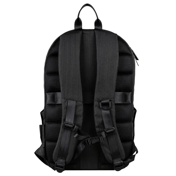 Sleek, tech-inspired large backpack with 16" laptop sleeve, multiple compartments, and... from ASI 61966 HPG / OrigAudio
