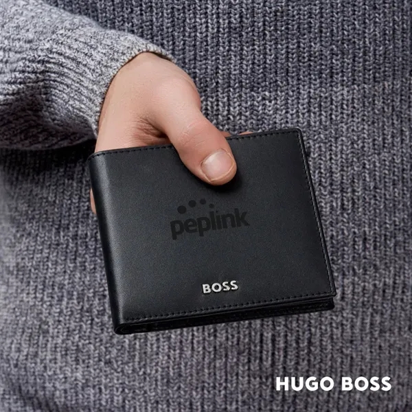 The Hugo Boss® Classic Smooth Wallet w/Flap is for the ultimate... from ASI 84592 St Regis Group