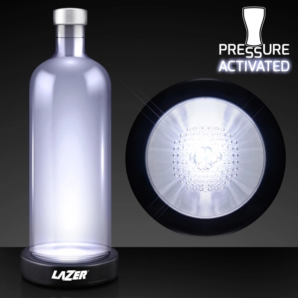 Blank or imprinted. Pressure Activated LED Base For Vase Lights, Bottle... from ASI 34194 ALightPromos / Alight Promotional Products