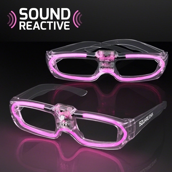 Blank or imprinted. Sound Reactive Lights Party Shades, 80s Style.... from ASI 34194 ALightPromos / Alight Promotional Products