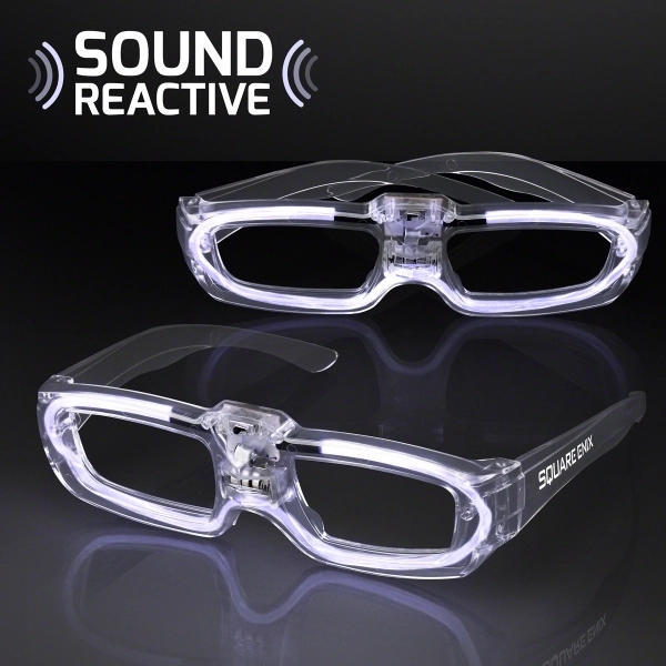 Blank or imprinted. Sound Reactive Lights Party Shades, 80s Style.... from ASI 34194 ALightPromos / Alight Promotional Products