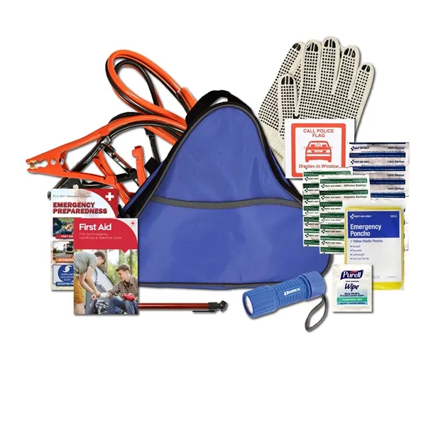 Automotive kit with a reference guide and customizable bag.... from ASI 84514 Safety Made