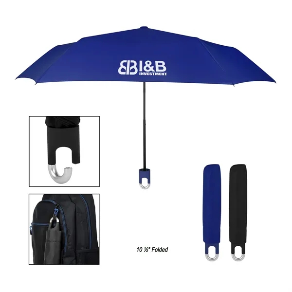 38" arc compact umbrella that's telescopic folding and manual-open with metal... from ASI 61125 Hit Promotional Products / Hit®