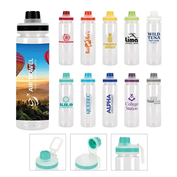 Scottsdale 24 oz. Recycled (RPET) Water Bottle... from ASI 67866 Logomark/Valumark