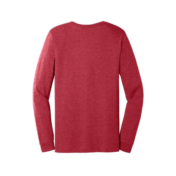 BELLA+CANVAS Unisex Heather CVC Long Sleeve Tee... from ASI 84863 SanMar