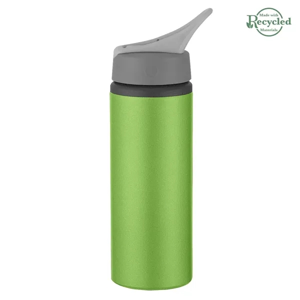 Aluminum 25-ounce bike bottle with screw-on lid and integrated handle.... from ASI 61125 Hit Promotional Products / Hit®
