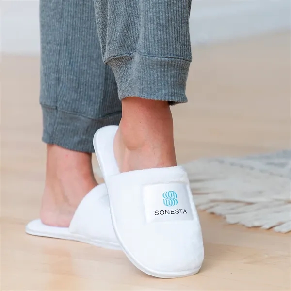 Memory foam insole, White TPR outsole, Satin trim finished edges, Satin... from ASI 90913 Terry Town