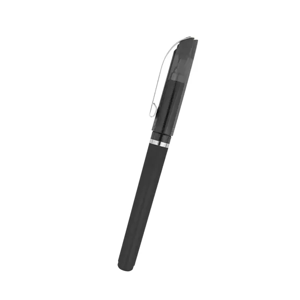 Gel pen with removable cap and pocket clip.... from ASI 61125 Hit Promotional Products / Hit®