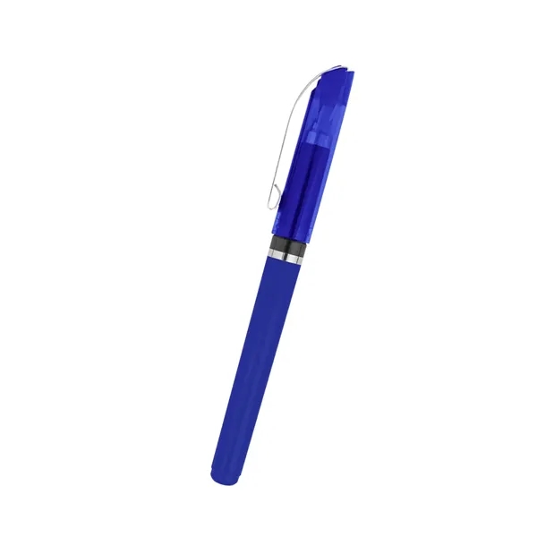 Gel pen with removable cap and pocket clip.... from ASI 61125 Hit Promotional Products / Hit®
