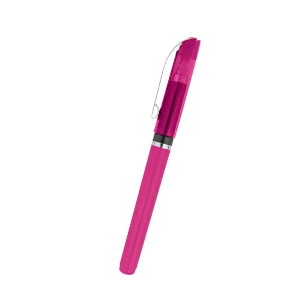 Gel pen with removable cap and pocket clip.... from ASI 61125 Hit Promotional Products / Hit®