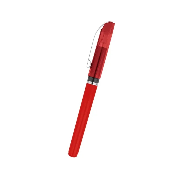 Gel pen with removable cap and pocket clip.... from ASI 61125 Hit Promotional Products / Hit®